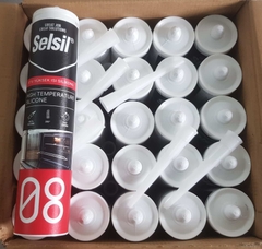 Keo silicone chịu nhiệt Selsil RTV 280ml