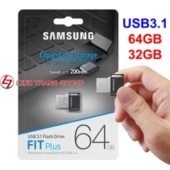 USB 3.1 Samsung FIT Plus 32GB 64GB