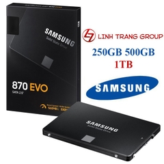 Ổ cứng SSD 2.5 inch SATA Samsung 870 EVO 250GB 500GB 1TB - bảo hành 5 năm - SD83 SD90 SD87
