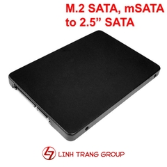 Box chuyển đổi SSD M.2 SATA, mSATA sang 2.5 inch SATA - MA01 MA11