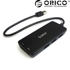 Bộ chia 3 cổng USB 3.0 kết hợp đầu đọc thẻ SD - Micro SD Orico H3TS-U3