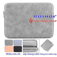 Túi chống sốc CanvasArtisan chất liệu PU cho laptop, Macbook - Oz24