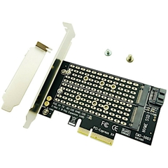 Adapter gắn SSD M.2 NVMe và M.2 SATA cho máy tính để bàn - MA02