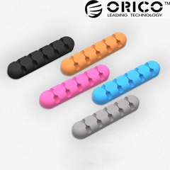 Thanh dán Orico 5 khe cố định dây cáp