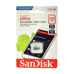 Thẻ nhớ micro SDXC UHS-I SanDisk Ultra 128GB chính hãng - bảo hành 5 năm