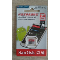 Thẻ nhớ MicroSD SanDisk Ultra A1 64GB 100MB/s