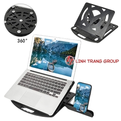 Đế tản nhiệt laptop có thể điều chỉnh, đế xoay - DTN36