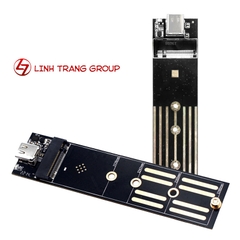 Mạch box SSD M.2 SATA, M.2 PCIe NVMe USB3.1 Gen2 type-C - MA19 MA20 MA21