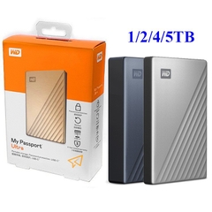 Ổ cứng di động WD My Passport Ultra 1TB 2TB 4TB 5TB USB3.2 type-C - bảo hành 3 năm - SD44 SD45 SD46 SD93