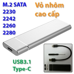 Box SSD M.2 SATA USB-A-C 3.1 3NU31 - BX16