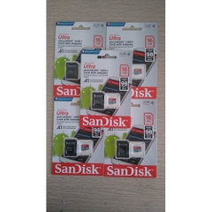 Thẻ nhớ Micro SDHC Sandisk Ultra 16GB 98Mb.s + Kèm Áo thẻ