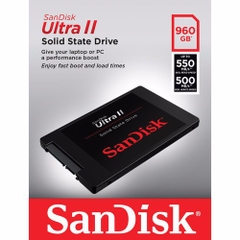 Ổ cứng SSD 2.5 inch SanDisk Ultra II 960GB