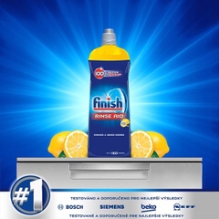 Nước bóng Finish 800ml lemon