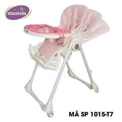 Ghế ngồi ăn cao Mastela MSTL-1015-A-PU T7 màu hồng