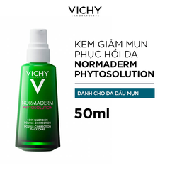 Kem dưỡng dạng gel sữa dành cho da mụn với tác động kép Vichy 50ml