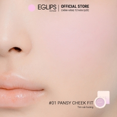 Phấn má dạng nén Eglips Cheek Fit Blusher 4g