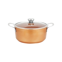 Nồi phủ sứ cao cấp Full induction Elmich Royal Premium EL 1181 Size 26cm dùng cho bếp từ