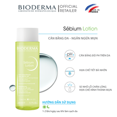 Dung dịch cân bằng da Bioderma Sebium Lotion 200ml