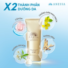 Gel chống nắng bảo vệ hoàn hảo Anessa Perfect UV Sunscreen Skincare Gel 90g