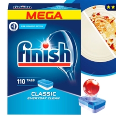 Viên rửa chén bát Finish Classic 110 viên