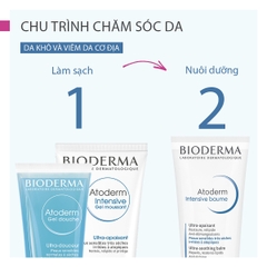 Kem dưỡng ẩm chuyên sâu cho da rất khô và viêm da cơ địa Bioderma Atoderm Intensive Baume 75ml