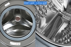 Máy giặt sấy Samsung AI Inverter 11kg WD11T734DBX lồng ngang