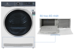 Máy sấy bơm nhiệt Electrolux 8 kg EDH803Q7WB