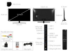 Smart Tivi QLED SamSung 4K 55 inch 55Q70TA