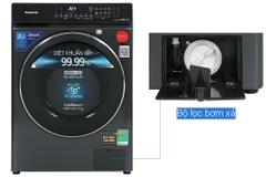Máy giặt có sấy Panasonic Inverter Giặt 9.5 Kg - Sấy 6 Kg NA-S956FR1BV