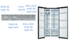 Tủ lạnh Electrolux Inverter 624 lít ESE6600A-BVN