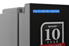 Tủ lạnh Sharp Inverter 362 lít SJ-FX420VG-BK