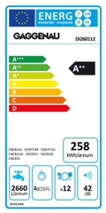 Máy rửa bát lắp âm GAGGENAU DI260112