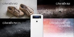 Máy lọc không khí và tạo ẩm KC-G40EV-W