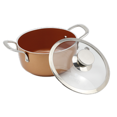 Nồi phủ sứ cao cấp Full induction Elmich Royal Premium EL 1181 Size 26cm dùng cho bếp từ