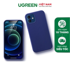 (20453) - Ốp iPhone 12 mini UGREEN LP417 - Chất liệu Silicon cao cấp - Độ đàn hồi cao, chống thấm nước - Kích thước 6.1 inches - Black-6.7inches-iPhone 12 Pro Max-20457-Apple iPhone 12 Pro Max - Navy-5.4inches-iPhone 12 mini-20453 - Apple iPhone 12 mini