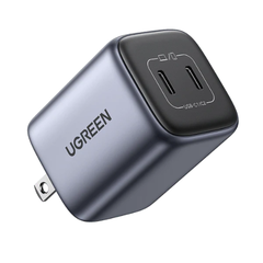 Củ sạc nhanh Business Charger Nexode 45W UGREEN Công nghệ sạc GaN 90572 – 2 cổng sạc nhanh – Công suất tối đa 45W-  Hàng Phân Phối Chính Hãng - Bảo Hành 18 Tháng