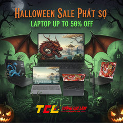 HALLOWEEN Rộn Ràng, Deal Laptop Ngập Tràn – Từ Làm Việc Đến Chiến Game!