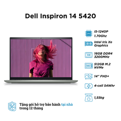 Dell Inspiron 14 5420 (i5-1240P | RAM 16GB | SSD 512GB | 14 Inch FHD+)