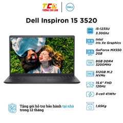 Dell Inspiron 15 3520 (i5-1235U | RAM 8GB | SSD 512GB | 15.6 Inch FHD IPS | NVIDIA GeForce MX550 2GB)