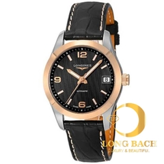 lbwm ĐỒNG HỒ NỮ LONGINES L23855563 MÁY CƠ DÂY DA MẠ VÀNG SANG TRỌNG L2.385.5.56.3