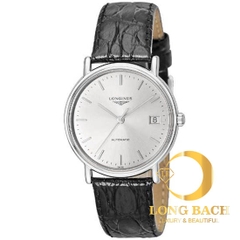 lbwm ĐỒNG HỒ NỮ LONGINES L48214722 MÁY CƠ DÂY DA MẶT TRẮNG TRẺ TRUNG CÁ TÍNH L4.821.4.72.2