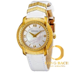 lbwm ĐỒNG HỒ NỮ VERSACE VAM010016 DÂY DA MÀU TRẮNG TRẺ TRUNG THANH LỊCH