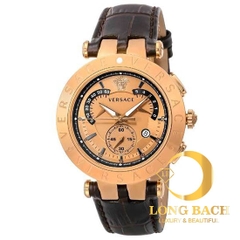 lbwm ĐỒNG HỒ NAM VERSACE 23C80D999S497 MÁY PIN DÂY DA MẠ VÀNG SANG TRỌNG TRẺ TRUNG