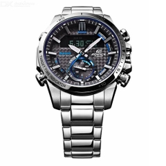 lbwm ĐỒNG HỒ NAM CASIO EDIFICE ECB-800D-1AJF MÁY NĂNG LƯỢNG MẶT TRỜI DÂY KIM LOẠI