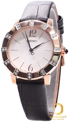 lbwm ĐỒNG HỒ NỮ SEIKO SRZ456P1 MÁY PIN MẠ VÀNG HỒNG