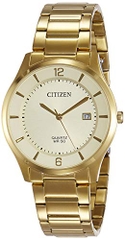 lbwm ĐỒNG HỒ NAM CITIZEN QUARTZ BD0043-83P MẠ VÀNG NỔI BẬT SANG TRỌNG