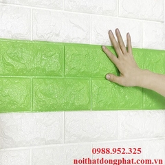 Xốp dán tường 3D Màu Trắng