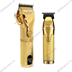 Combo 14 - Tông đơ 911 GOLD LƯỠI ĐƠN + Tông viền L27