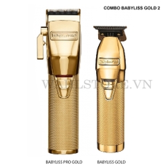 COMBO BABYLISS GOLD 2 cao cấp chuyên nghiệp