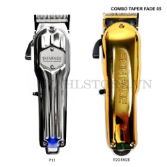 COMBO  TAPER FADE 05 l P11 Taper  + P20 Fade Gold chính hãng